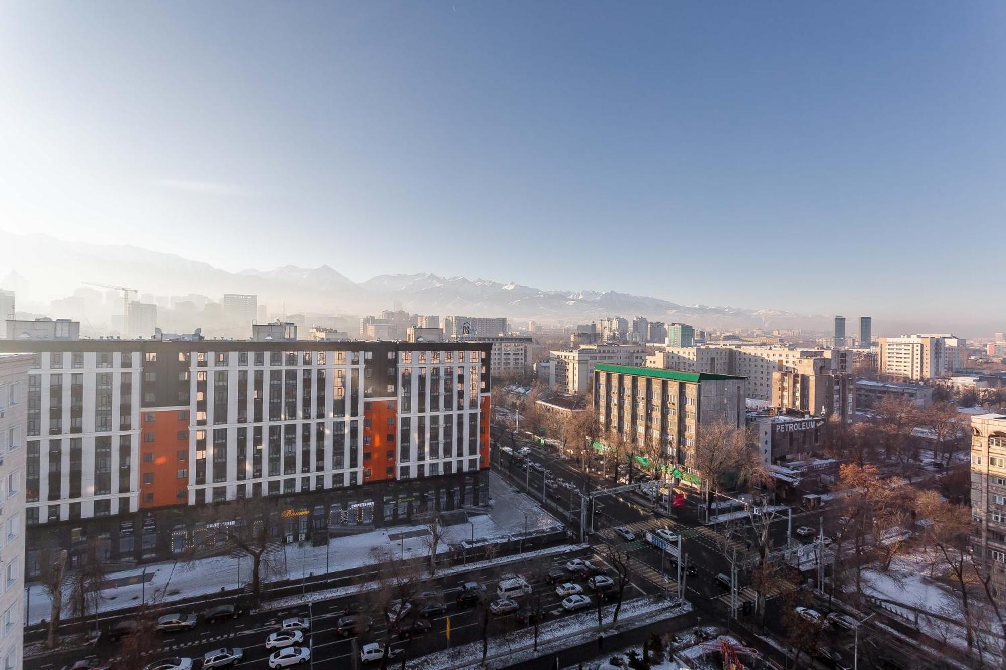 Apartment с видом на горы Almaty